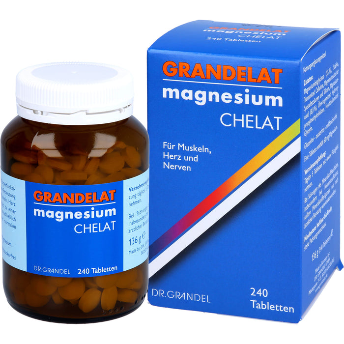 Dr. Grandel Grandelat Magnesium Chelat Tabletten, 240 pcs. Tablets