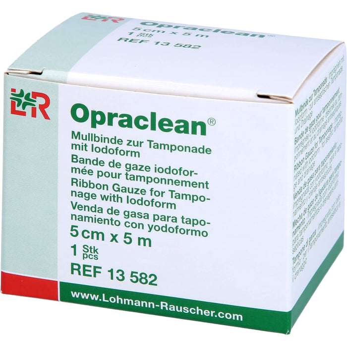 Opraclean Mullbinde zur Tamponade, 1 St TPO