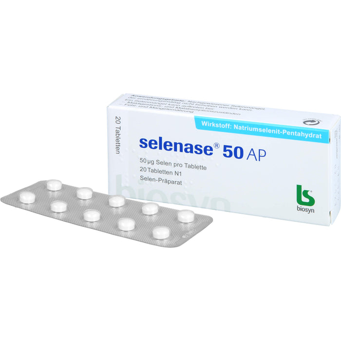 selenase 50 AP, 20 St TAB