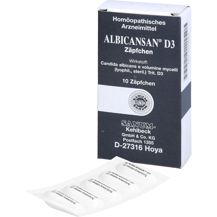 Albicansan D3 Sanum-Kehlbeck Supp., 10 St SUP