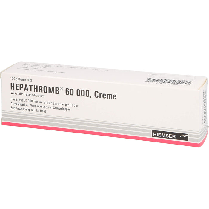 Hepathromb 60 000, Creme, 100 g Crème