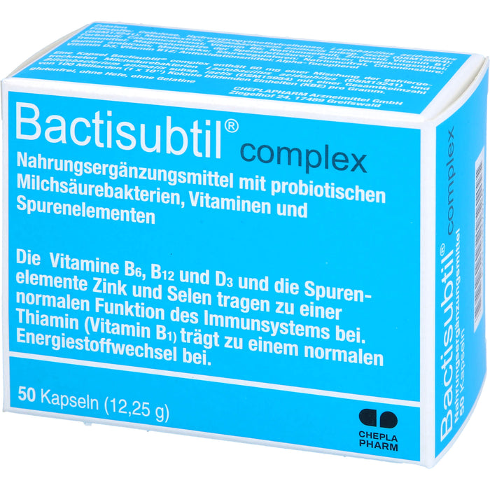 Bactisubtil complex Kapseln, 50 pcs. Capsules