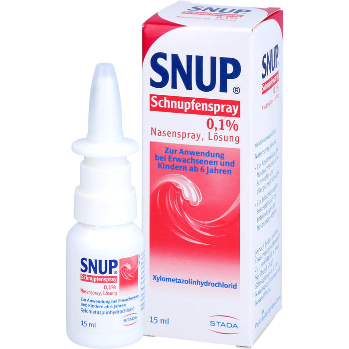 Snup Schnupfenspray 0,1 %, 15 ml Solution