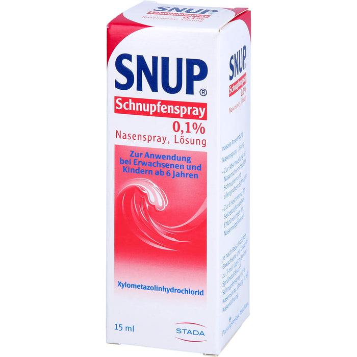 Snup Schnupfenspray 0,1 %, 15 ml Lösung