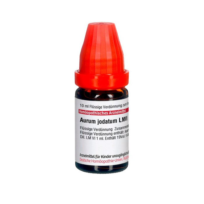 Aurum jodatum LM VI DHU Dilution, 10 ml Lösung