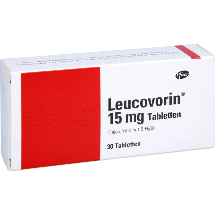 Leucovorin 15 mg Tabletten, 30 St TAB