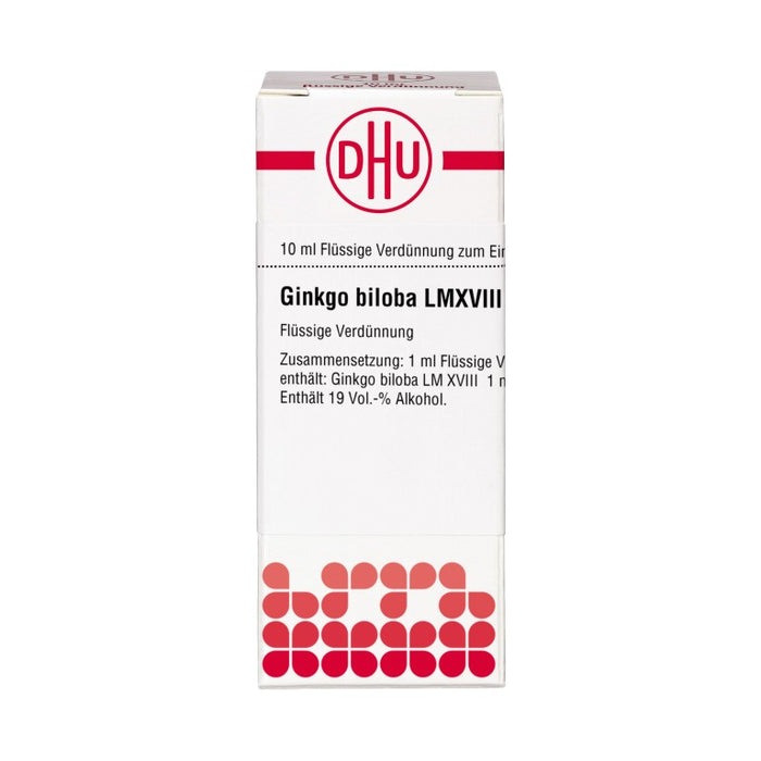 Ginkgo biloba LM XVIII DHU Dilution, 10 ml Lösung