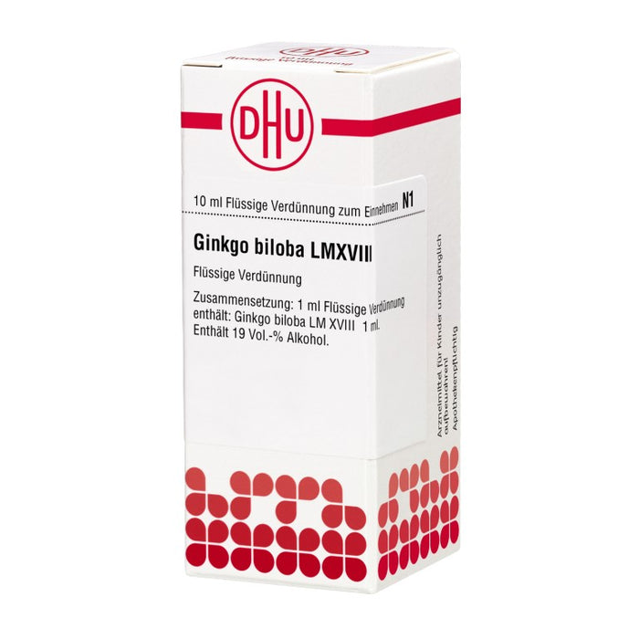 Ginkgo biloba LM XVIII DHU Dilution, 10 ml Lösung