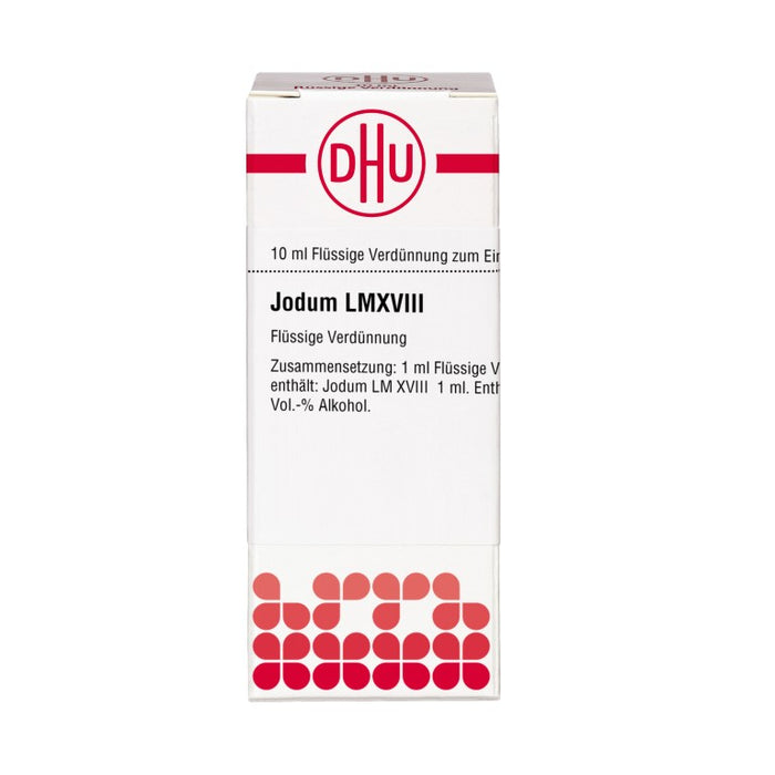 Jodum LM XVIII DHU Dilution, 10 ml Lösung