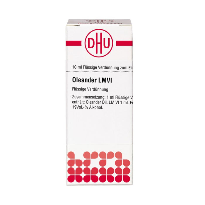 Oleander LM VI DHU Dilution, 10 ml Lösung