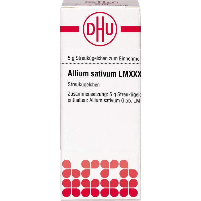 Allium sativum LM XXX DHU Globuli, 5 g Globuli