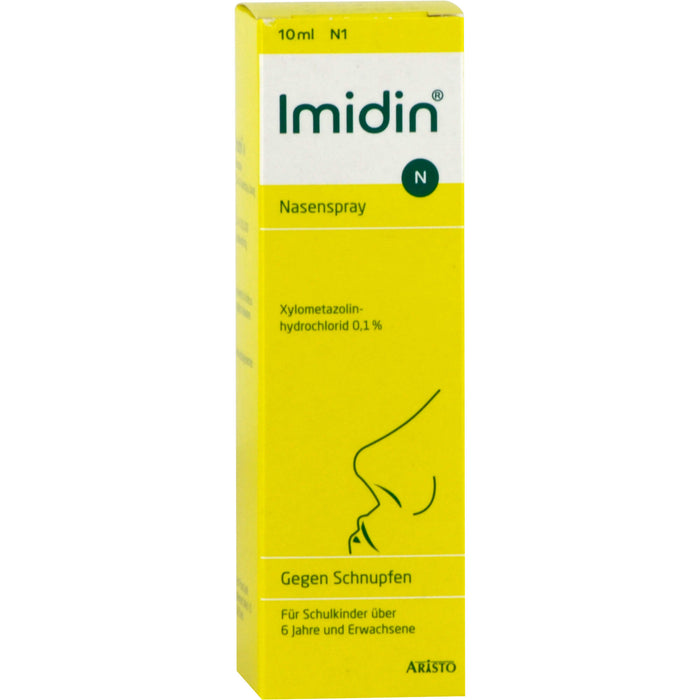 Imidin N Nasenspray, 10 ml Solution