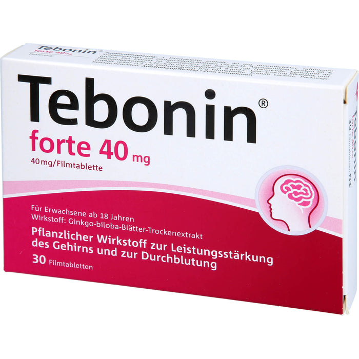 Tebonin forte 40 mg Tabletten, 30 St. Tabletten