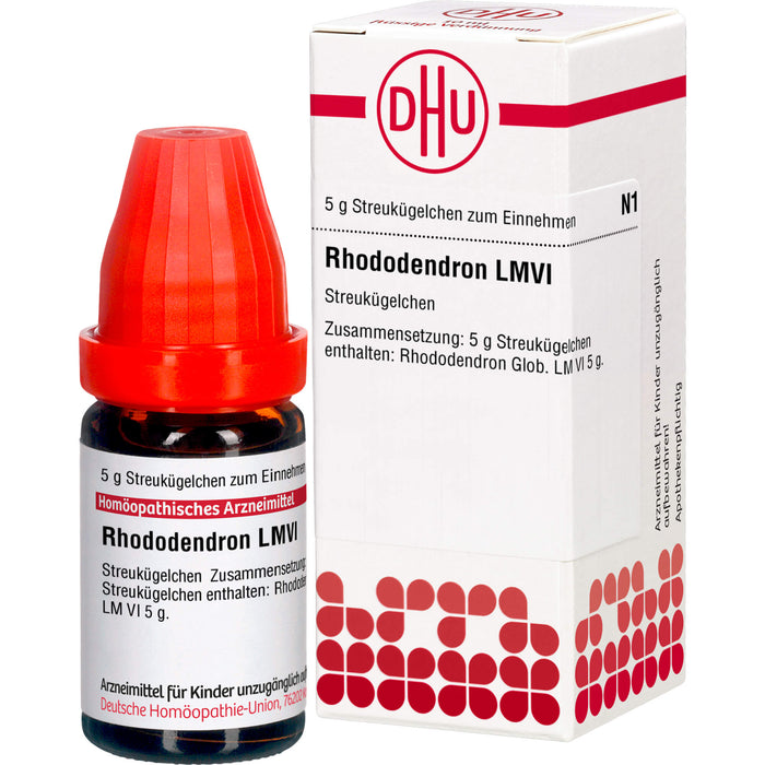 DHU Rhododendron LM VI Streukügelchen, 5 g Globules