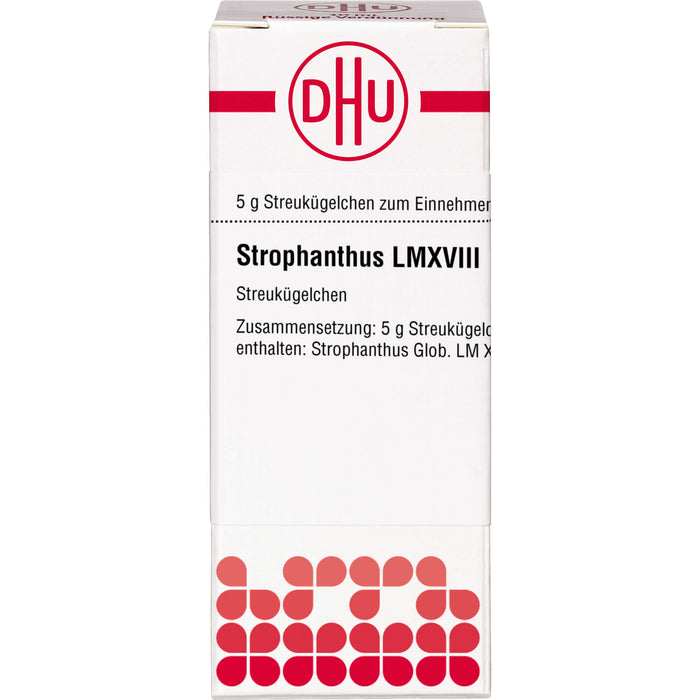 DHU Strophanthus LM XVIII Streukügelchen, 5 g Globules