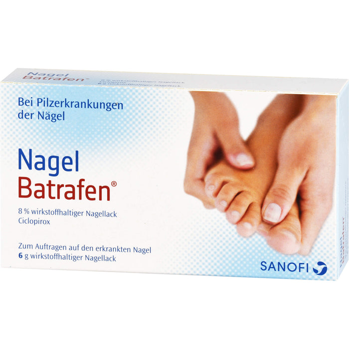 Nagel Batrafen 8% wirkstoffhalt. Nagellack, 6 g LOE