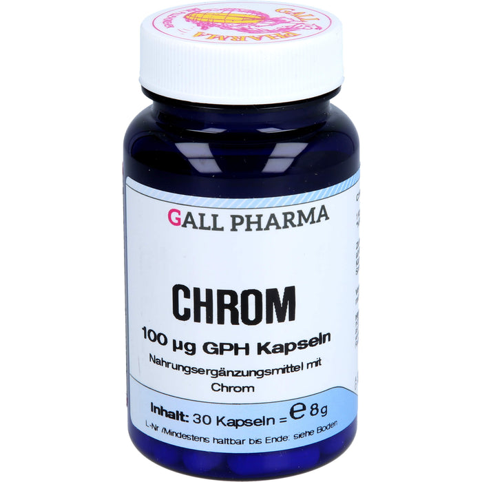 Chrom 100ug GPH Kapseln, 30 St KAP