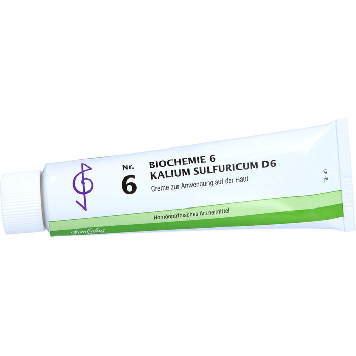 Biochemie 6 Kalium sulfuricum Bombastus D6 Creme, 100 ml Cream