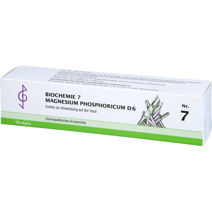 Bombastus Biochemie 7 Magnesium Phosphoricum D6 Creme, 100 ml Cream