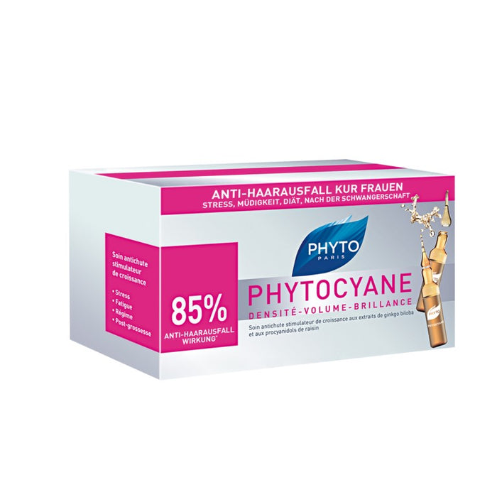 PHYTO PHYTOCYANE Kur Haarausfall, 90 ml Lösung