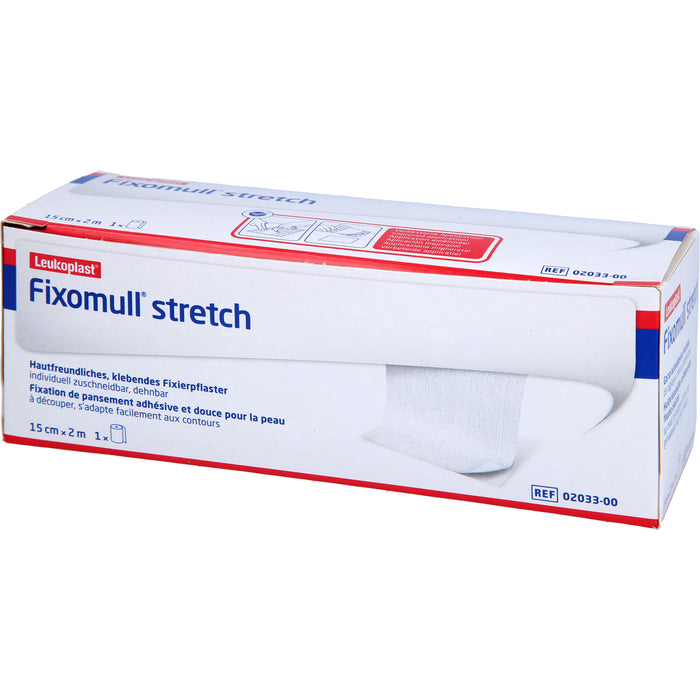 Fixomull Stretch 15cm x 2m, 1 St