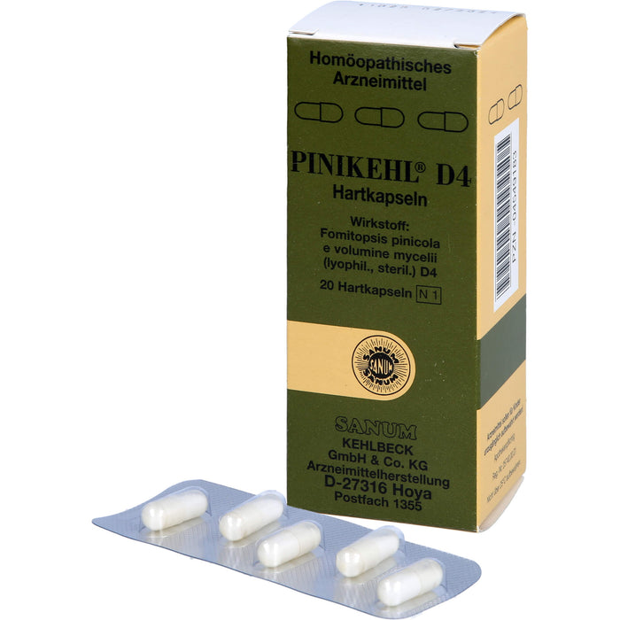 PINIKEHL D4 Hartkapseln, 20 pcs. Capsules