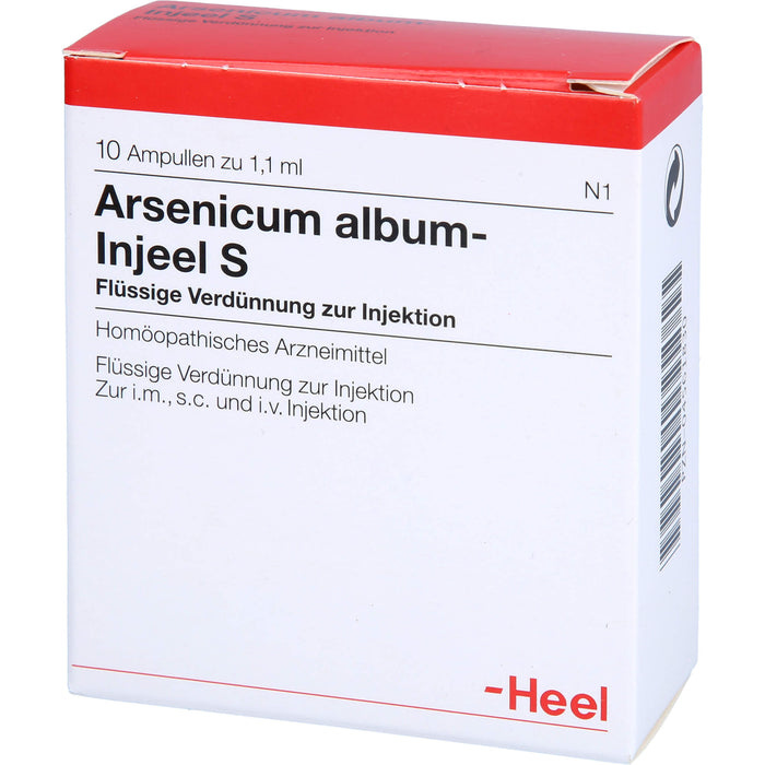 Arsenicum album-Injeel S Ampullen, 10 St. Ampullen