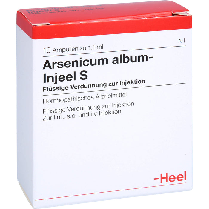 Arsenicum album-Injeel S Ampullen, 10 pc Ampoules