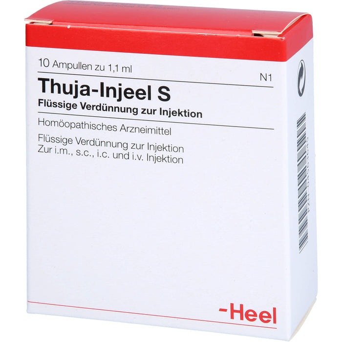 Thuja-Injeel S flüssige Verdünnung, 10 pc Ampoules