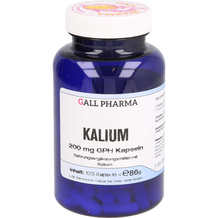 GALL PHARMA Kalium 200 mg GPH Kapseln, 120 pc Capsules