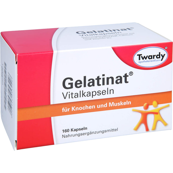 Gelatinat Vitalkapseln, 160 pcs. Capsules