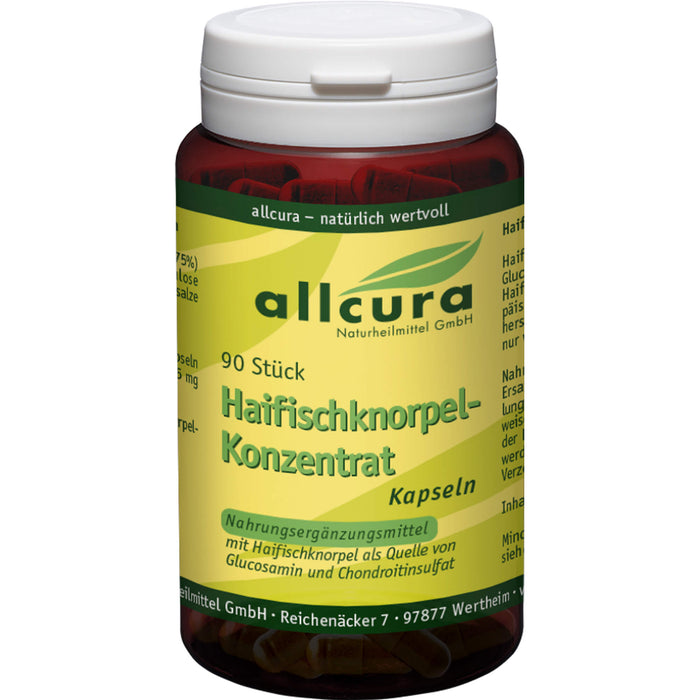 allcura Haifischknorpel-Konzentrat Kapseln, 90 pcs. Capsules