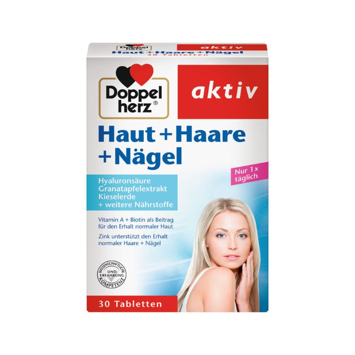 Doppelherz Haut + Haare + Nägel Tabletten, 30 pcs. Tablets