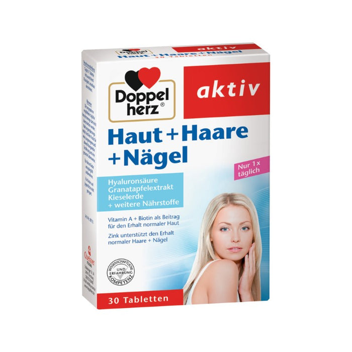 Doppelherz Haut + Haare + Nägel Tabletten, 30 pcs. Tablets