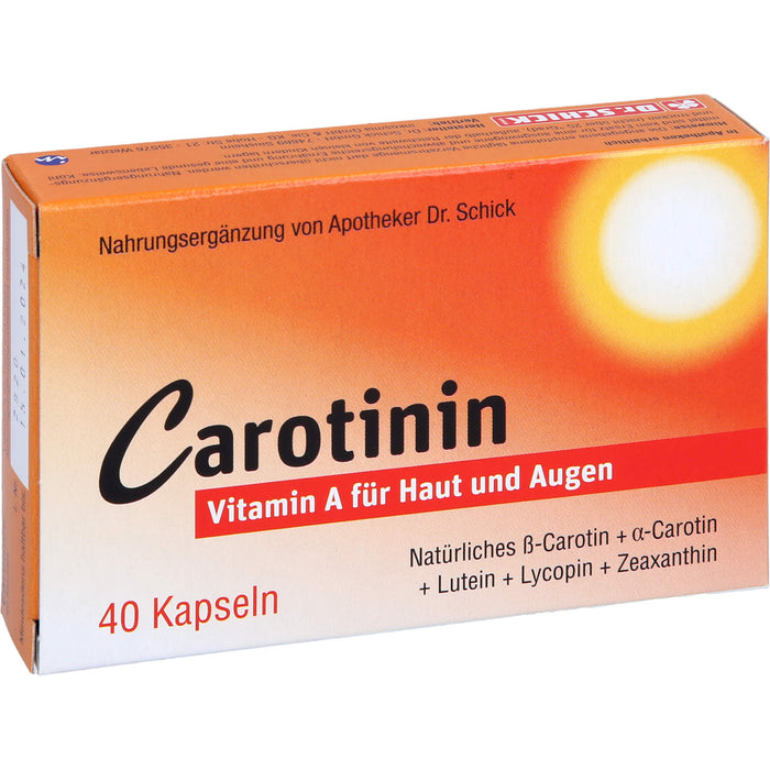 Inkosmia Carotinin Kapseln, 40 pcs. Capsules