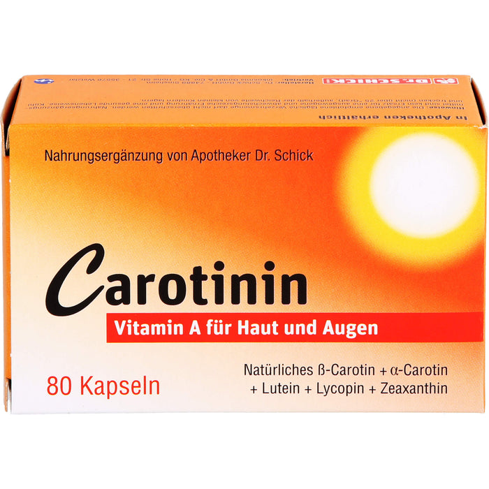 Carotinin Kapseln, 80 St. Kapseln