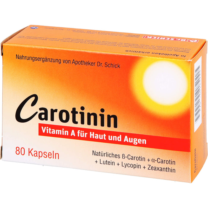 Carotinin Kapseln, 80 St. Kapseln