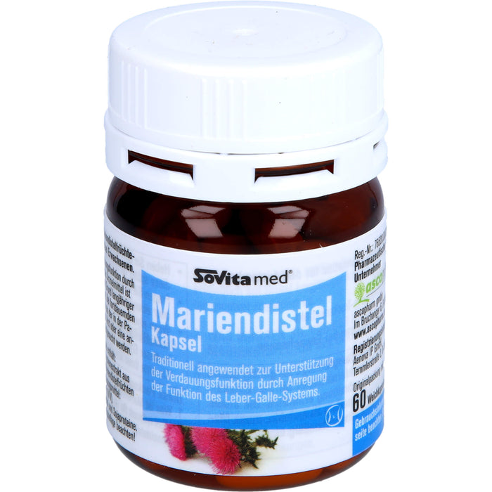 SoVitamed Mariendistel Kapseln, 60 pcs. Capsules