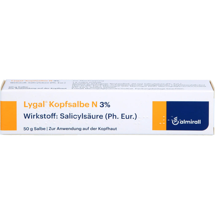 Lygal Kopfsalbe N 3%, 50 g Ointment