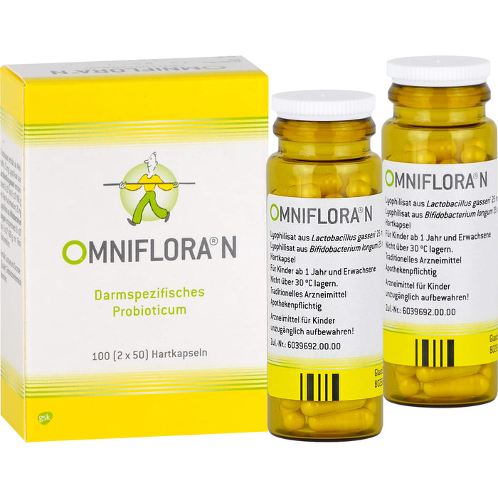 Omniflora N, Hartkapseln, 100 pcs. Capsules