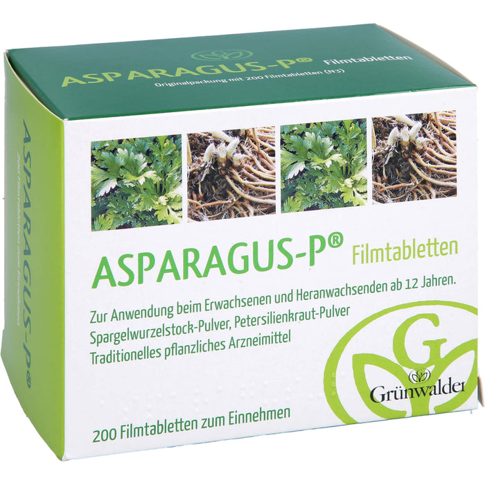 Asparagus-P Filmtabletten, 200 pcs. Tablets