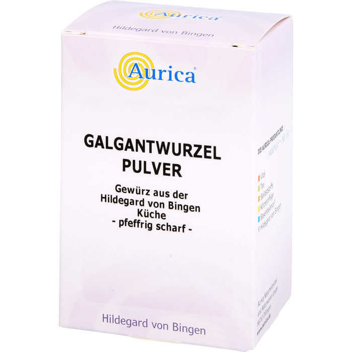 Aurica Galgantwurzel Pulver, 100 g Poudre