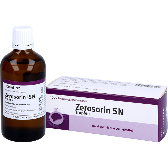 Zerosorin SN Tropfen, 100 ml TRO