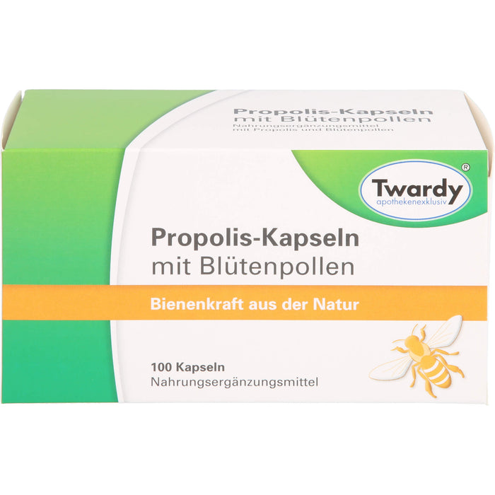 Twardy Propolis-Kapseln mit Blütenpollen, 100 pc Capsules