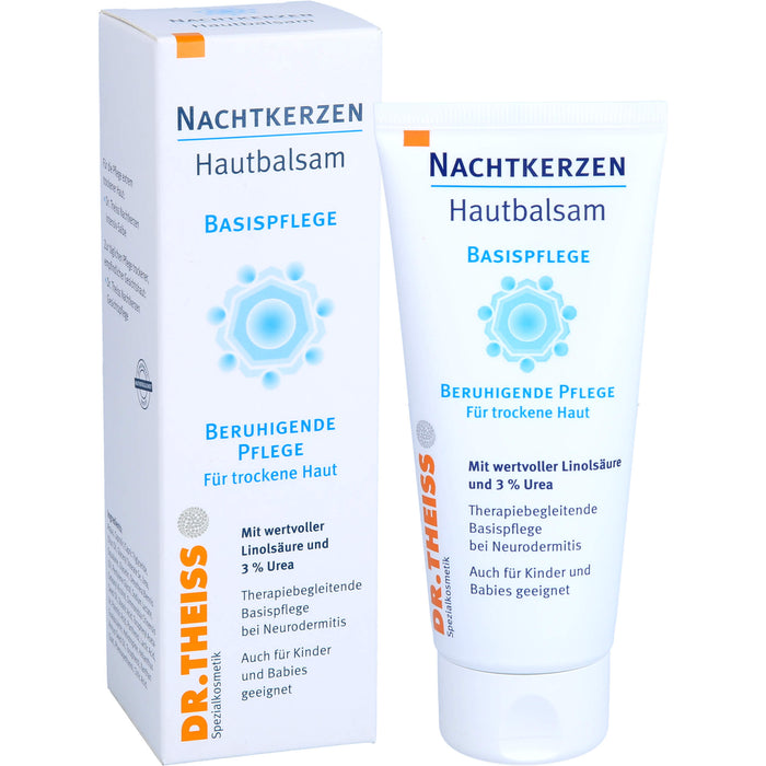 DR.THEISS Nachtkerzen Hautbalsam beruhigende Pflege für trockene Haut, 100 ml Cream