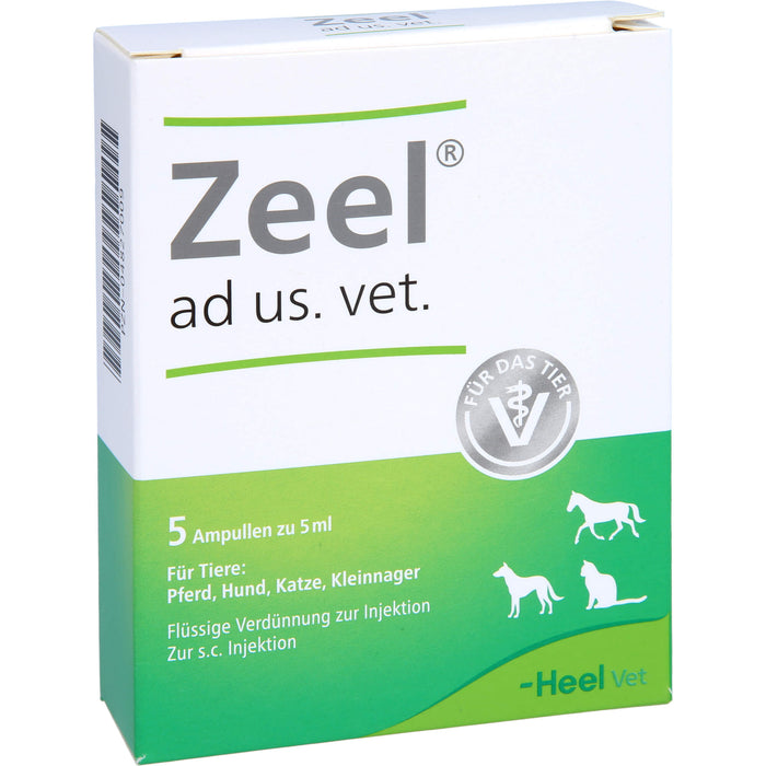 Zeel ad us. vet. Ampullen Flüssige Verdünnung zur Injektion, 5 ml Lösung