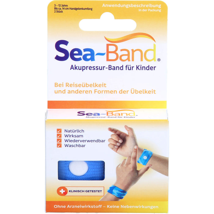 SEA-BAND Akupressurband für Kinder, 2 pc Bandes