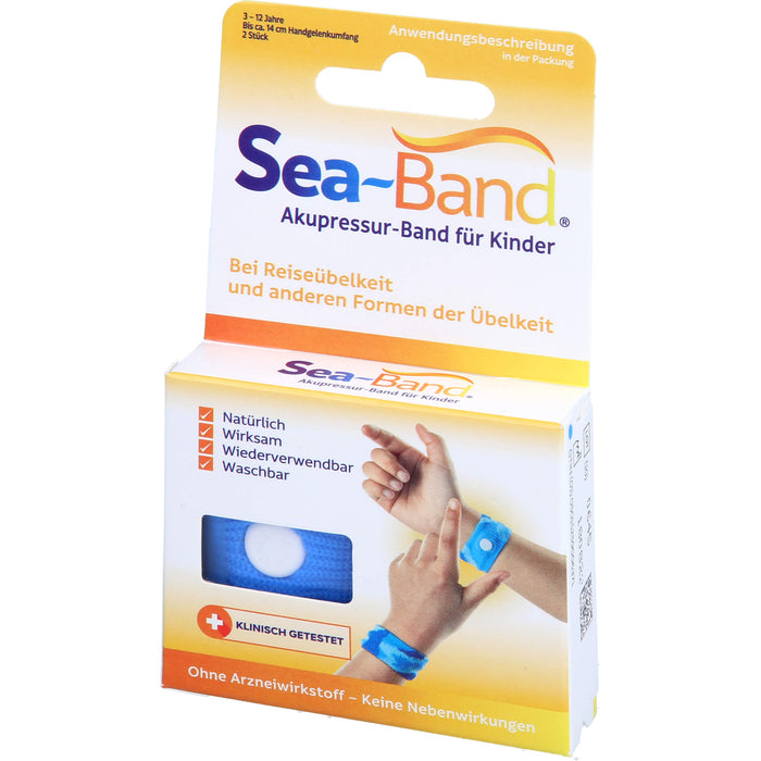 SEA-BAND Akupressurband für Kinder, 2 pc Bandes