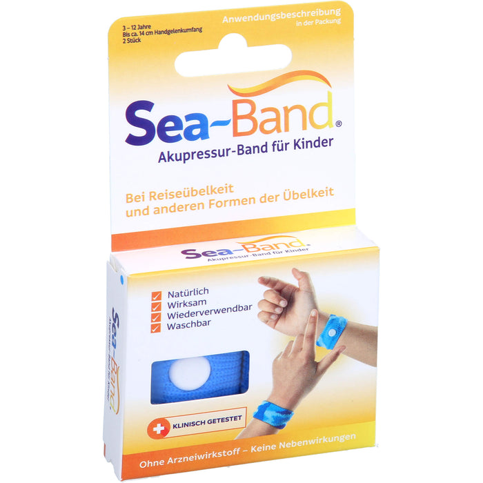 SEA-BAND Akupressurband für Kinder, 2 pc Bandes