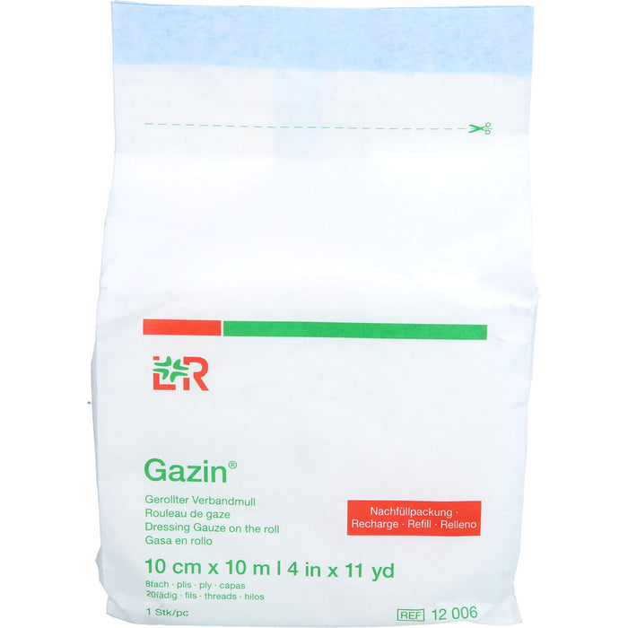 GAZIN VERBANDM 5MX10CM 8fach, 1 St VER